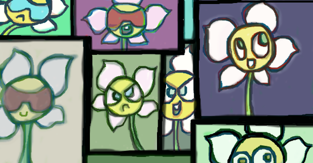 Flower doodles