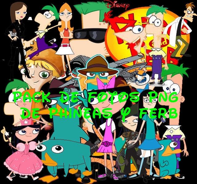 Fotos png de Phineas y Ferb