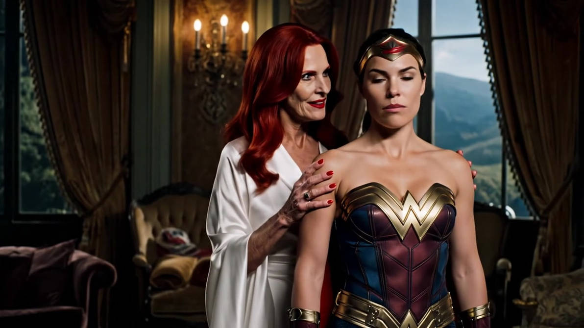 Wonder Woman Mind Controlled by Selena by RoastBaker on DeviantArt