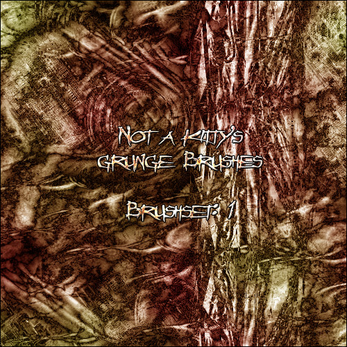Grunge Brushset 1, PS7+