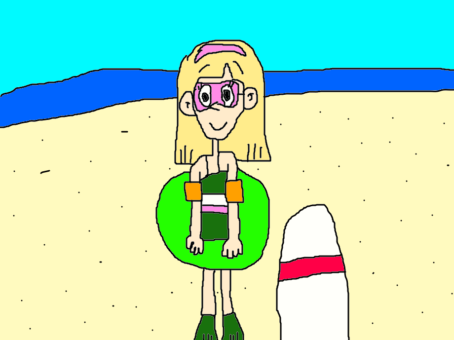 Kendall Perkins at the Beach by MJEGameandComicFan89 on DeviantArt