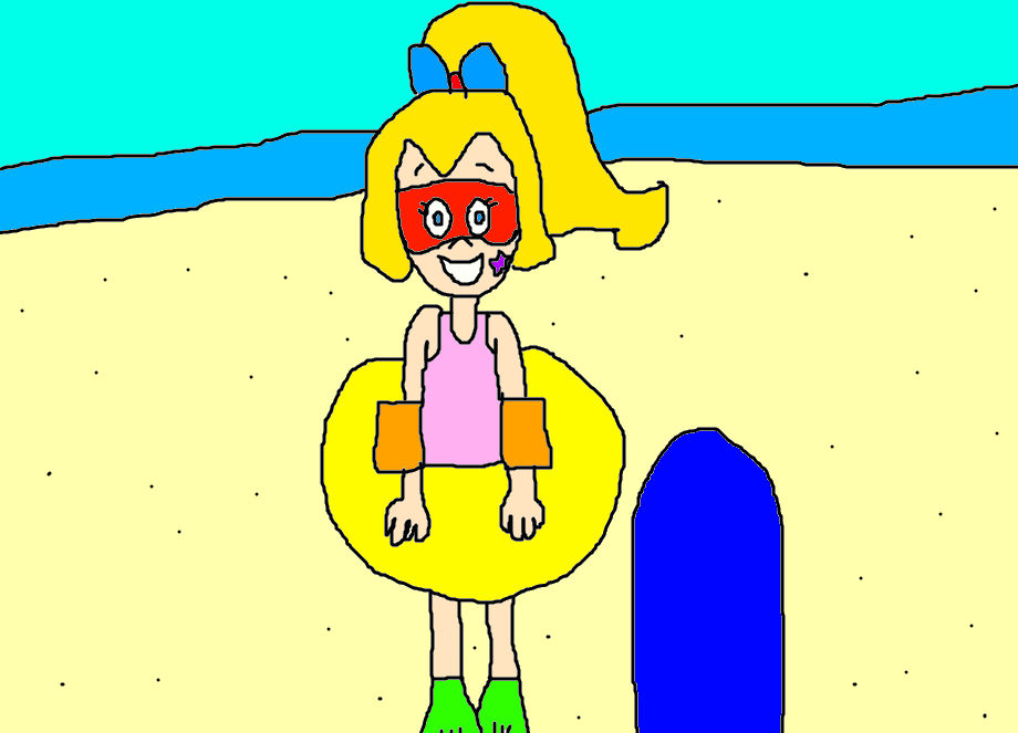 Rainbow Brite at the Beach by MJEGameandComicFan89 on DeviantArt