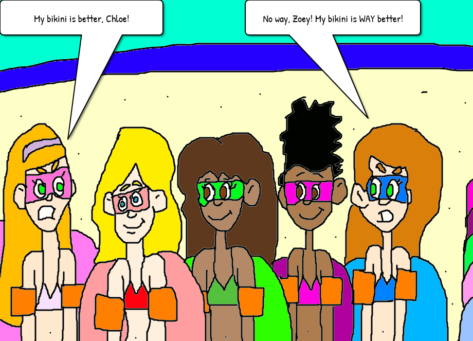 The Horseland Girls at the Beach by MJEGameandComicFan89 on DeviantArt