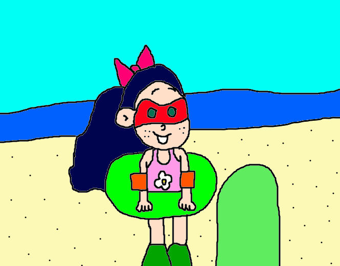 Millie Burtonberger at the Beach by MJEGameandComicFan89 on DeviantArt