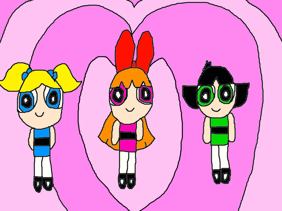 The 2016 Rebooted Version of the Powerpuff Girls by MJEGamea