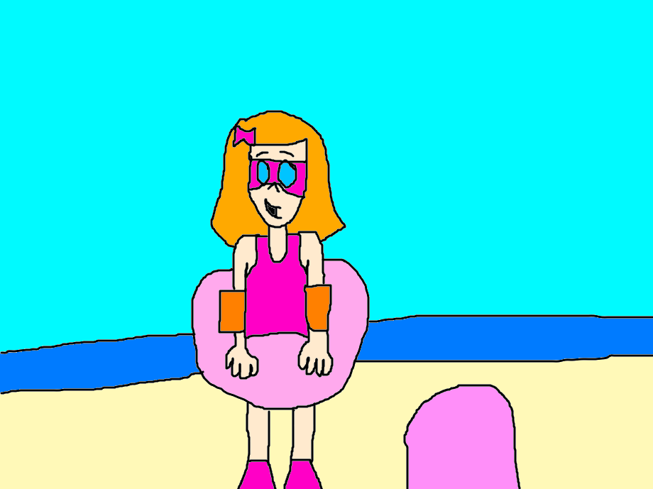 Sophie at the Beach in London, England by MJEGameandComicFan89 on ...