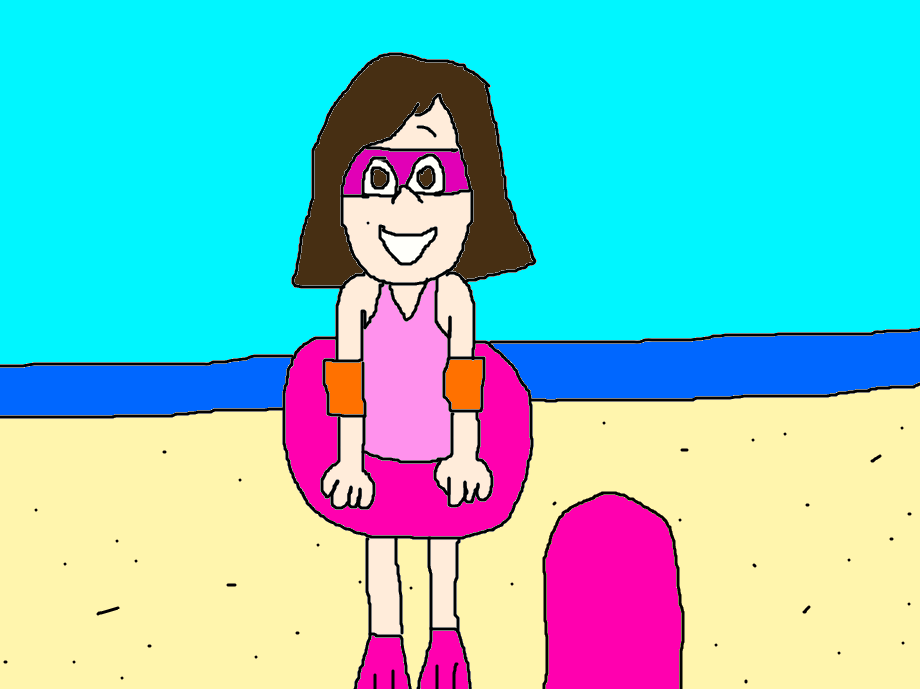 Betty Quinlan at the Beach by MJEGameandComicFan89 on DeviantArt
