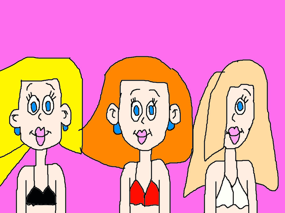 Peach, Daisy, and Rosalina Wearing Bras by MJEGameandComicFan89 on  DeviantArt