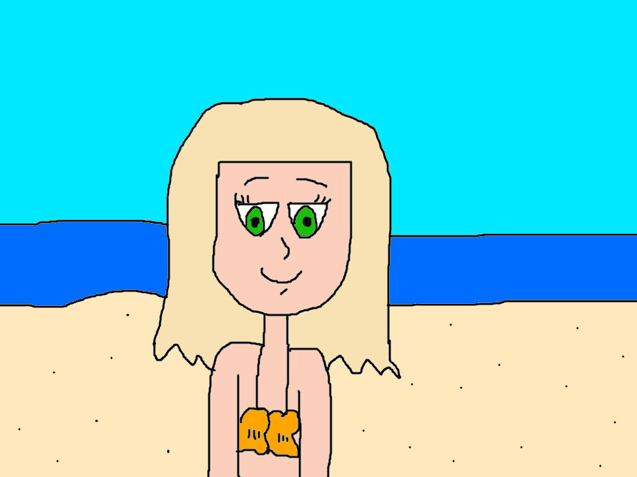 Jackie Lynn Thomas at the Beach by MJEGameandComicFan89 on DeviantArt