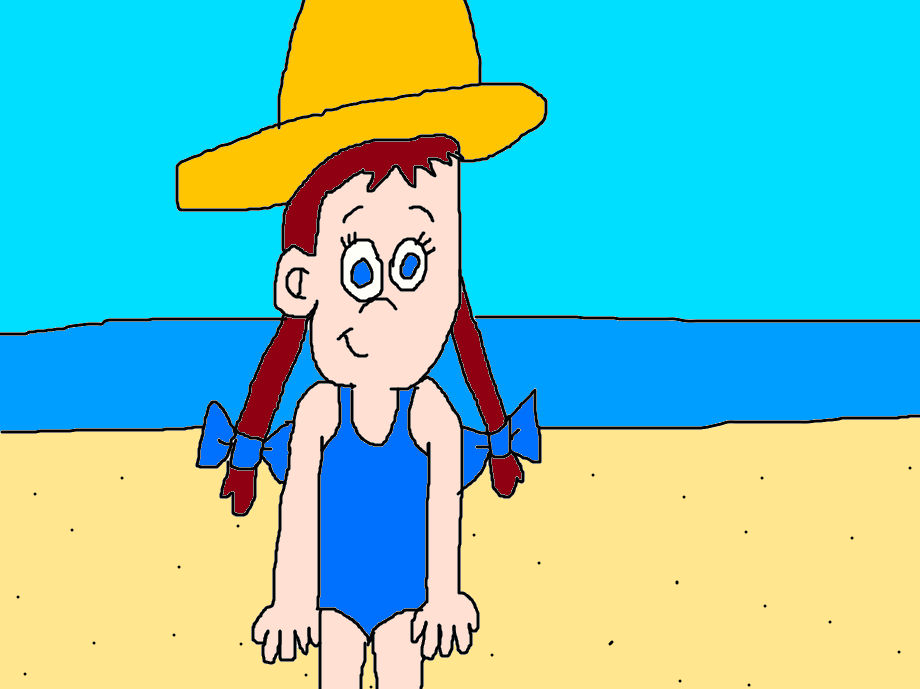 Little Audrey at the Beach by MJEGameandComicFan89 on DeviantArt