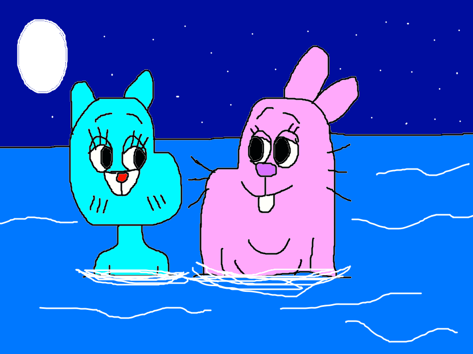 Nicole and Richard Skinny Dipping in Florida by MJEGameandComicFan89 on ...