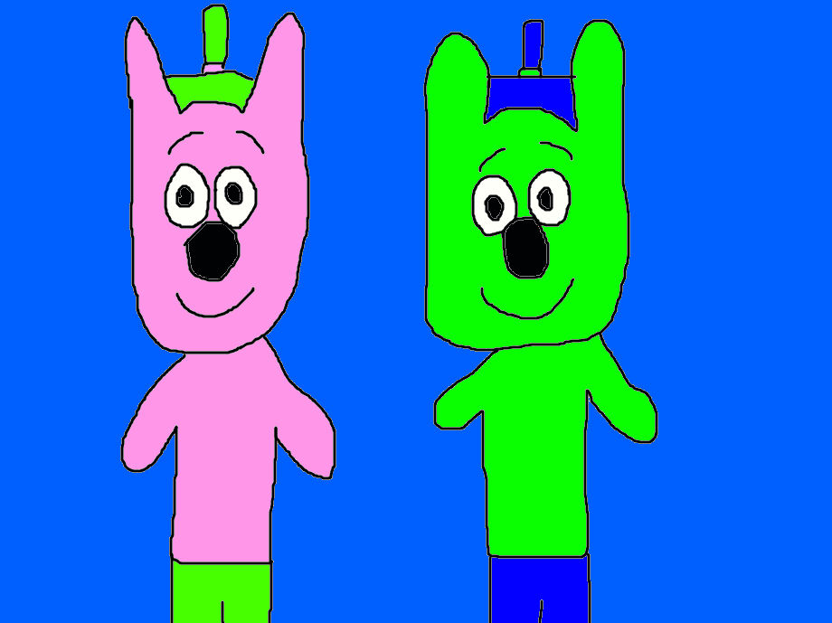 Hoops and Yoyo as Genies by on DeviantArt