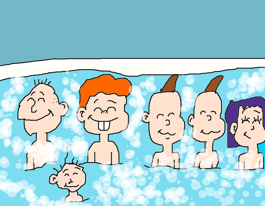 The Rugrat Babies' Bubble Bath by MJEGameandComicFan89 on DeviantArt