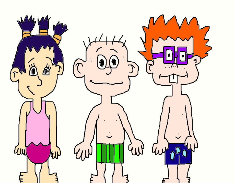 Fountain of Youth Swimsuits for the Rugrats by