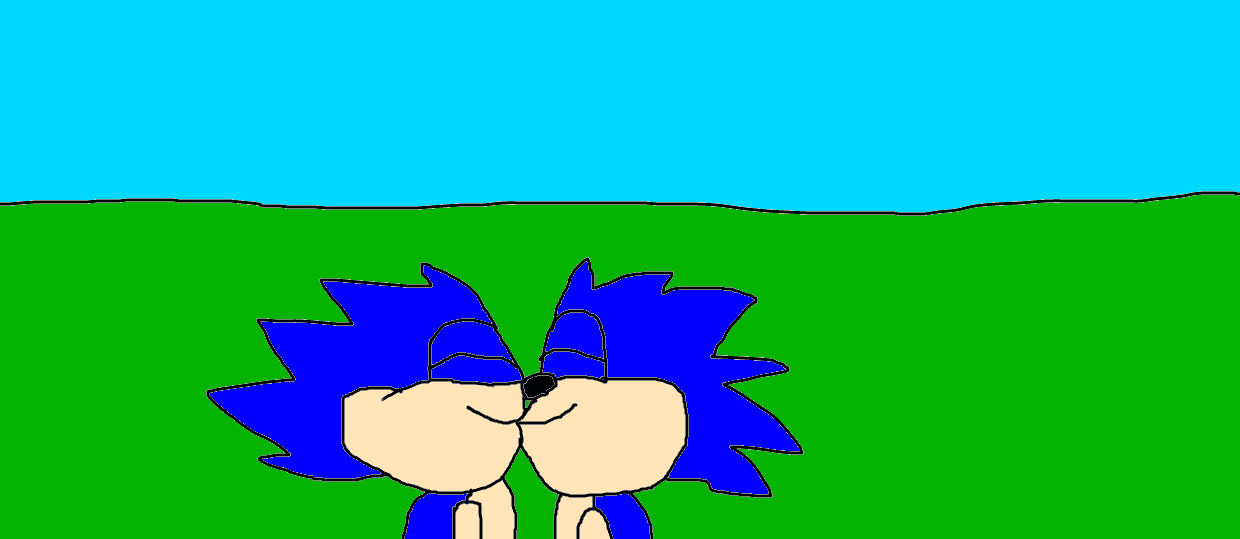 Two Sonic Hedgehogs Kissing?!! by MJEGameandComicFan89 on DeviantArt