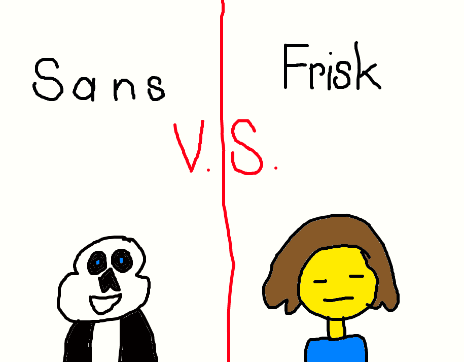 Pixilart - sans vs frisk animated battle by TymursMegaGames