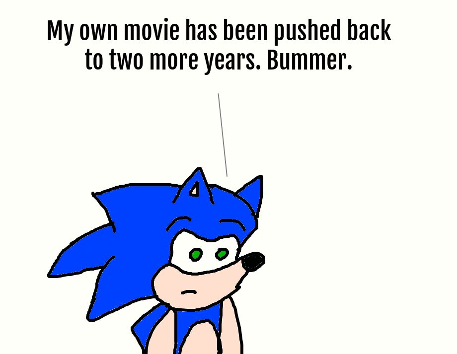 Sonic the Hedgehog Movie Delayed Until 2019 by MJEGameandComicFan89 on ...