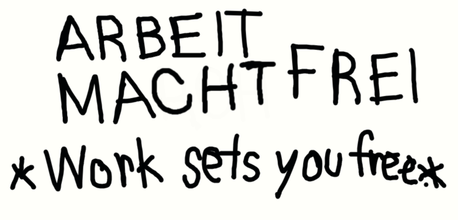 Work sets you free. Arbeit macht Frei. by MJEGameandComicFan89 on ...
