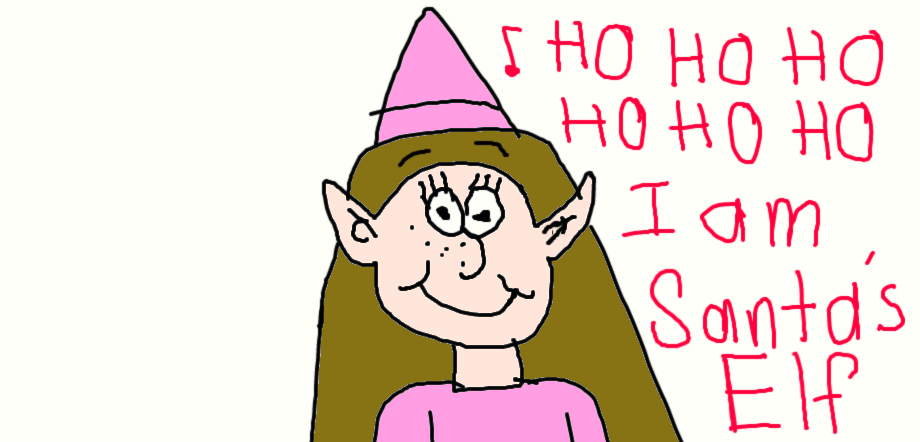 Allie Shea as Santa's elf by MJEGameandComicFan89 on DeviantArt