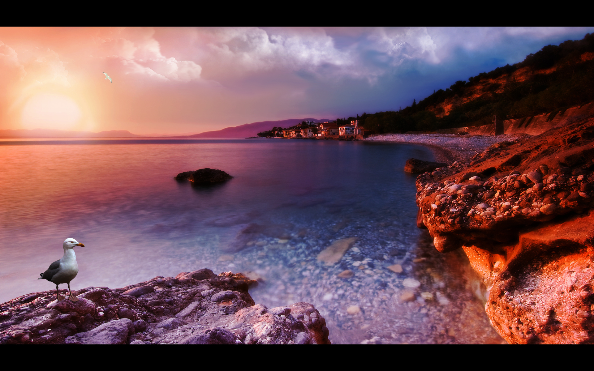 Village in the Cove by nuaHs