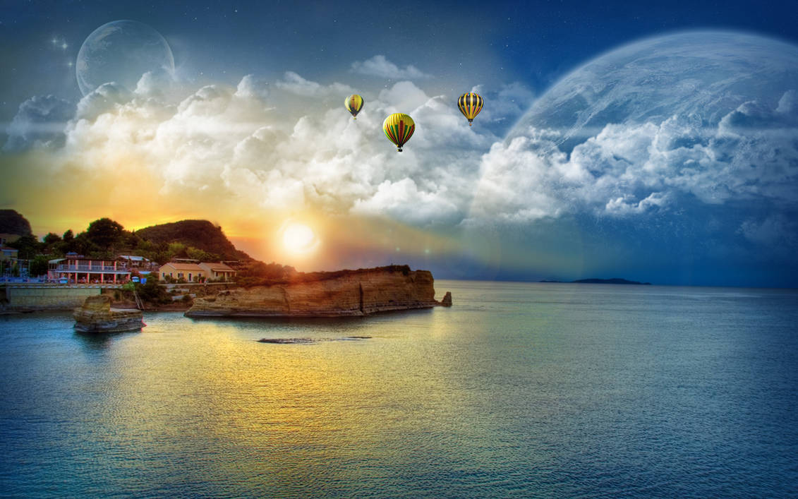 Balloon Ride II by nuaHs on DeviantArt