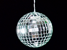 crazy fotion telling disco bal