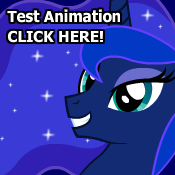 Princess Luna Hair Test Animation