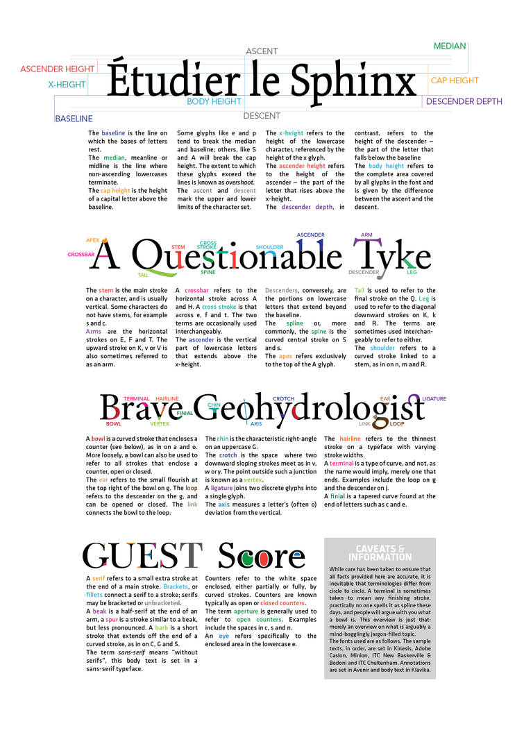 Typeface Anatomy: A Brief