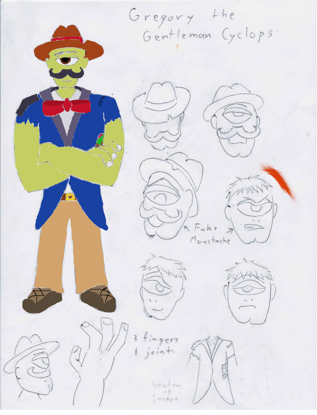Gregory Reference Sheet by PsycheComposer on DeviantArt