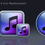 iTunes X Icon Replacement