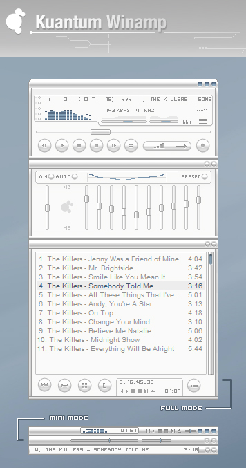 Kuantum Winamp by javierocasio