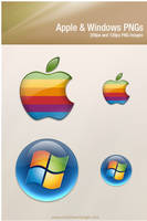 Apple and Windows PNGs