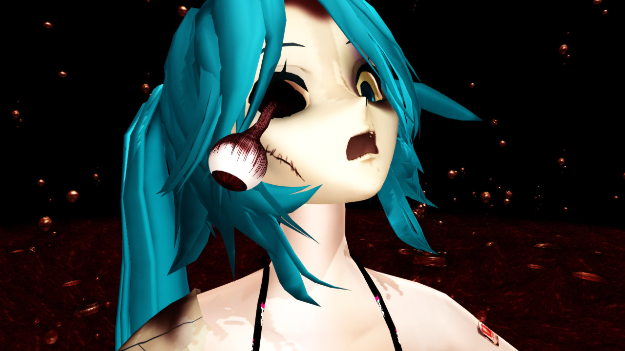 Zombie miku.