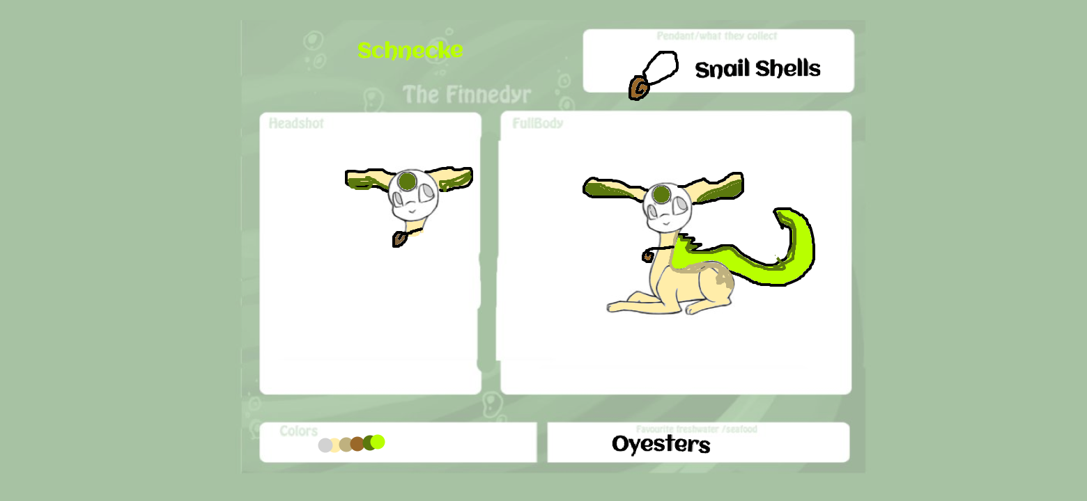 Schnecke The Finnedyr Reference Sheet by SharaTheKittay on DeviantArt