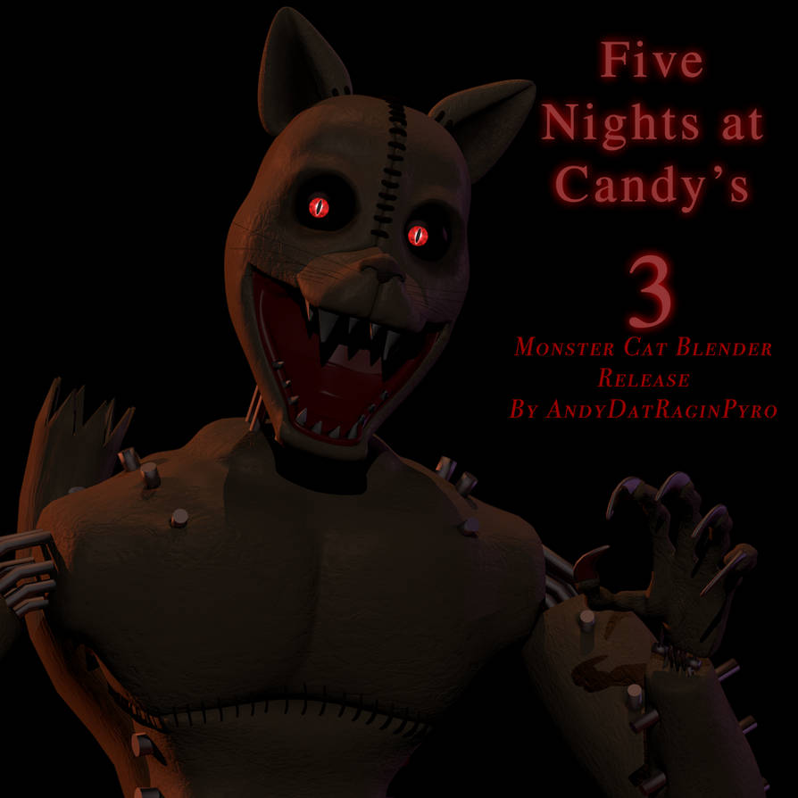 Fnac 3 Monster Cat Unnecessary Blender Release By Andypurro On