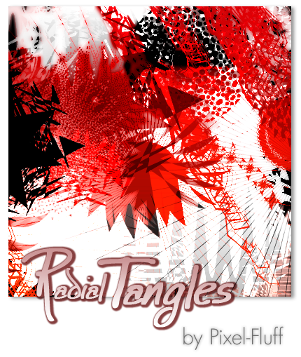 Radial Tangles - PS Brush Set