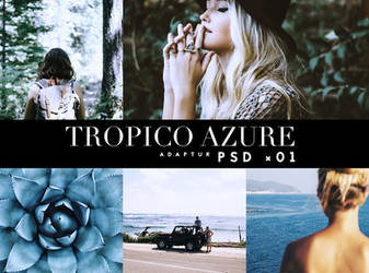 Tropico Azure - (Free) Photoshop Action by Kipp-creations