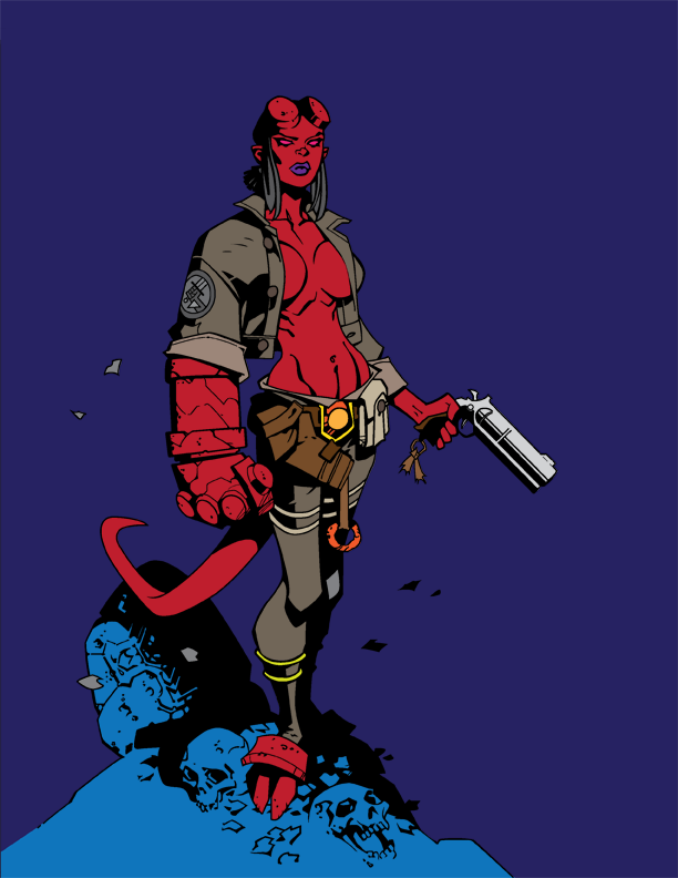 Hellgirl Inks and Flats