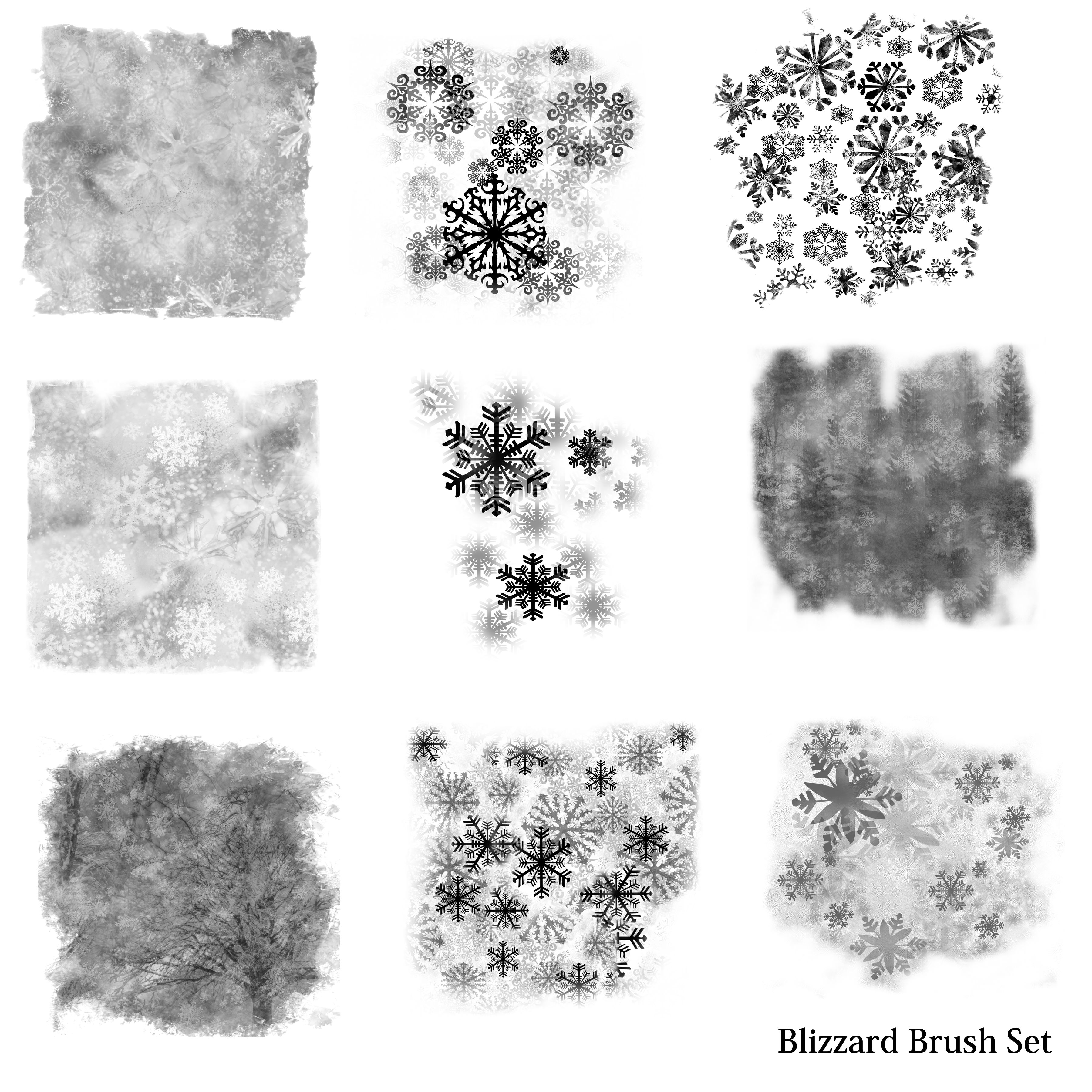 LCO BrushSet Blizzard PNG