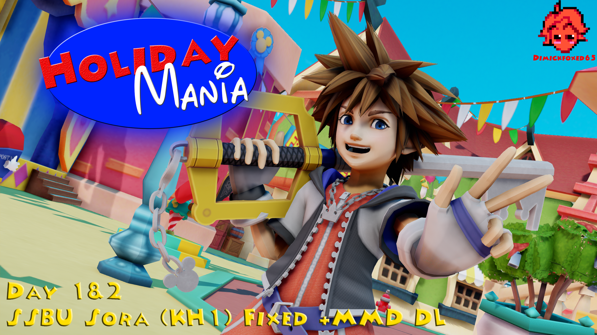 Mmd Mania Holiday Mania (Day 1 and 2) SSBU Sora (+MMD DL) by DiMickFoxed65 on ...