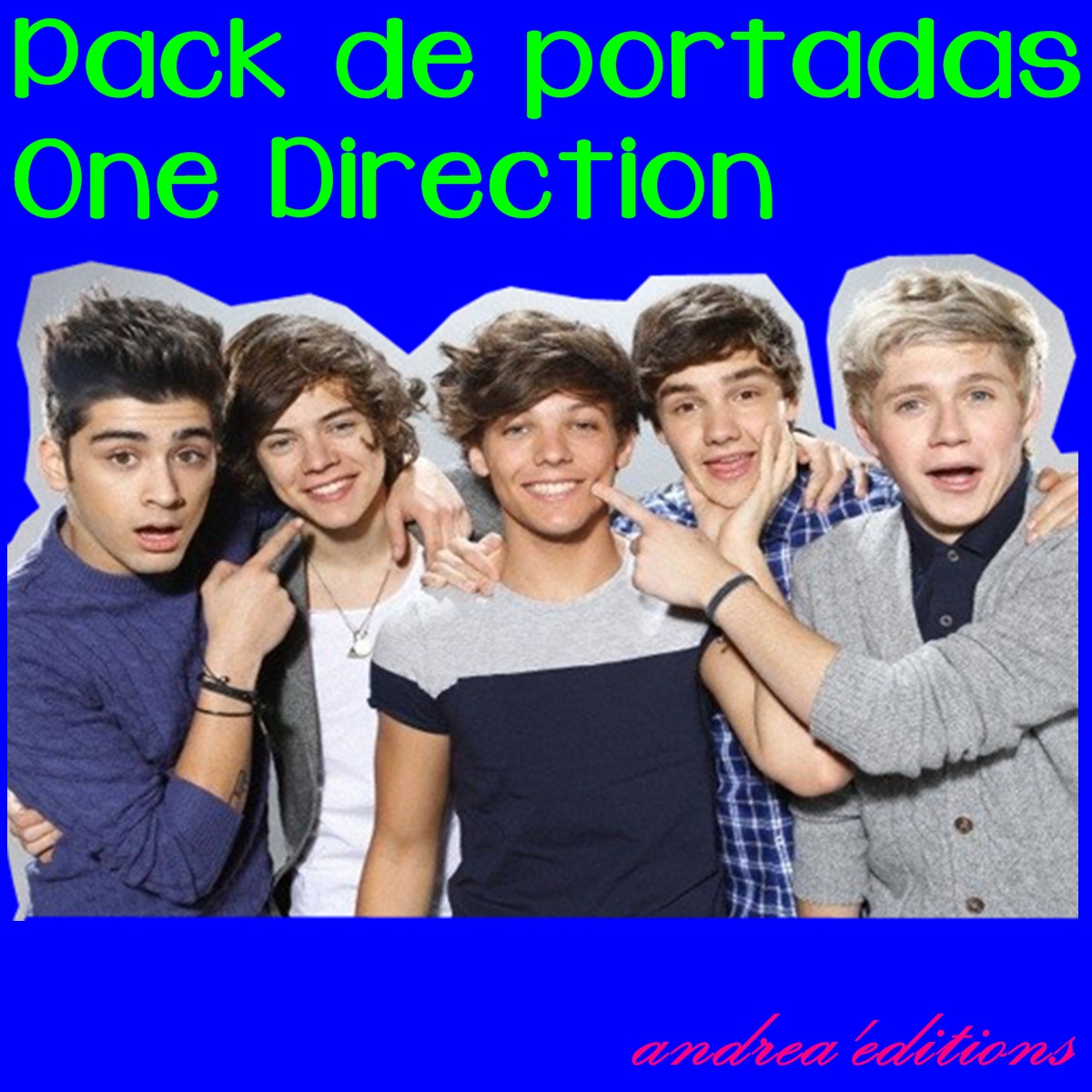 Pack de portadas de One Direction by AndreaStyles7 on DeviantArt