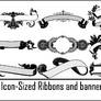 icon sized ribbons brushes