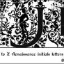 Renaissance letters brushes