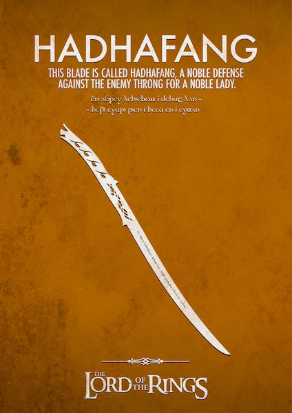 Lotr Hadhafang Minimalist Wallpaper By Dario1crisafulli On Deviantart