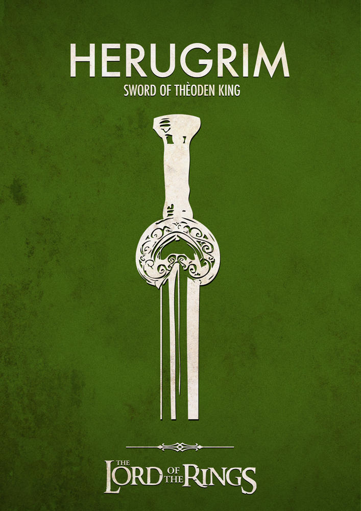 Lotr Herugrim Minimalist Wallpaper By Dario1crisafulli On Deviantart