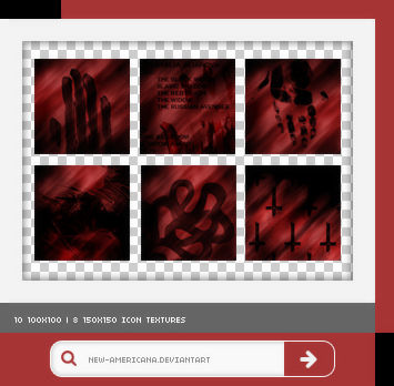 Red Icon Textures