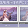 Dear Princess PSD Coloring