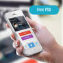 File share app UI design
