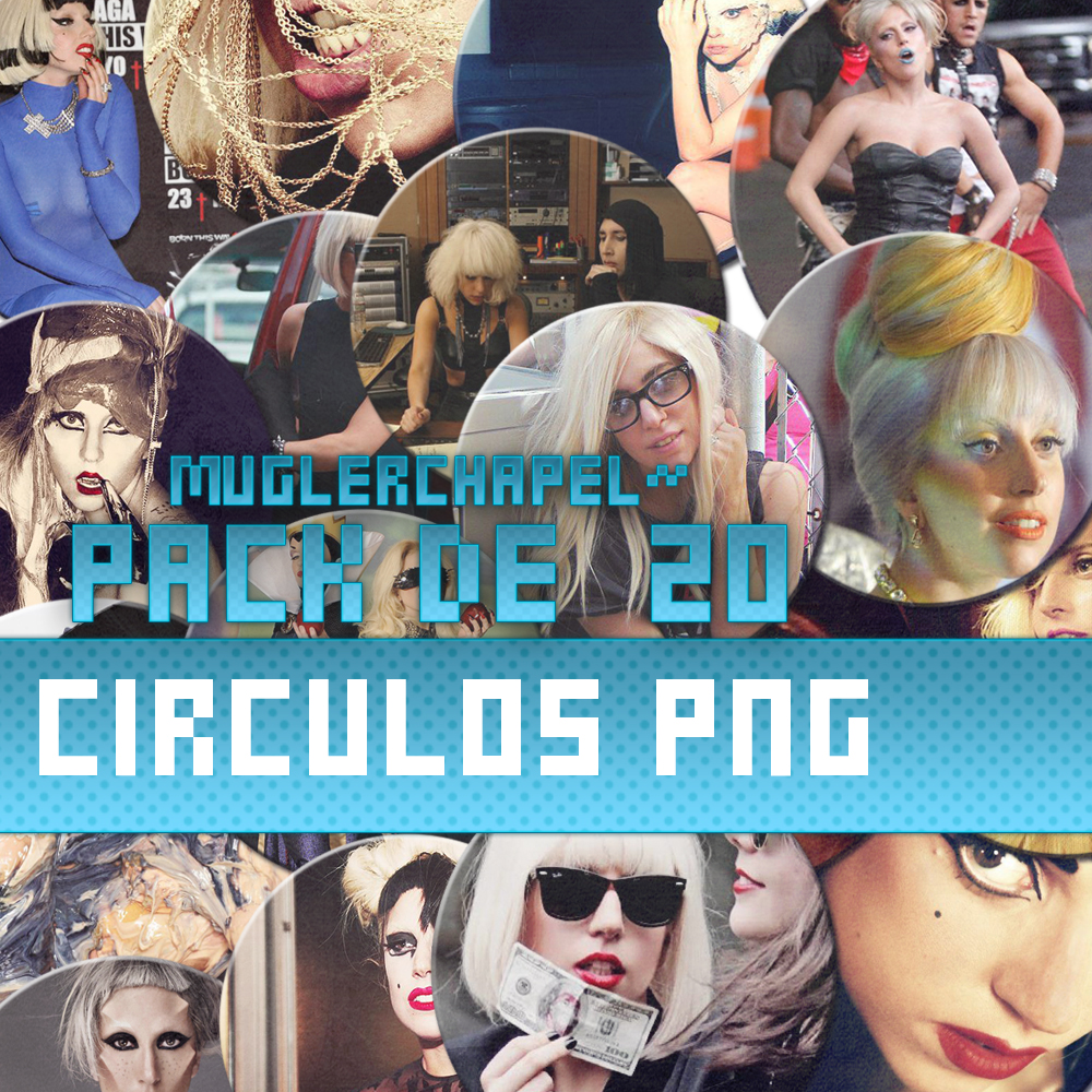 Pack Png - Lady Gaga - Circle