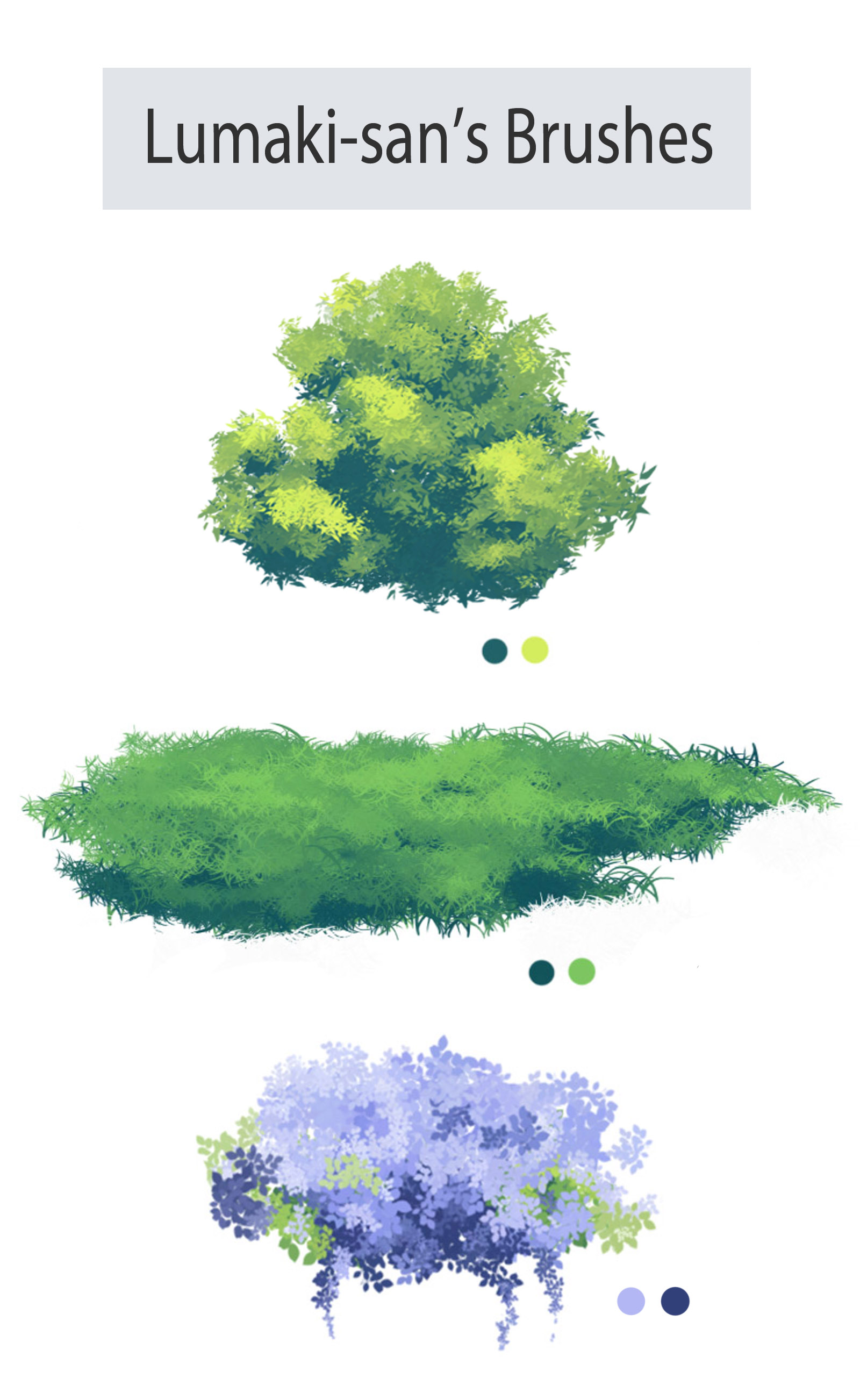 Foliage/Grass Pack by on DeviantArt